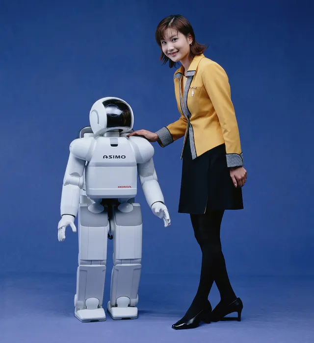 ASIMO, visuel officiel de Honda