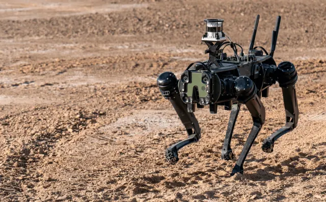 Vision 60, visuel officiel de Ghost Robotics