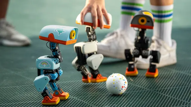 Microduck, official image from Pollen Robotics
