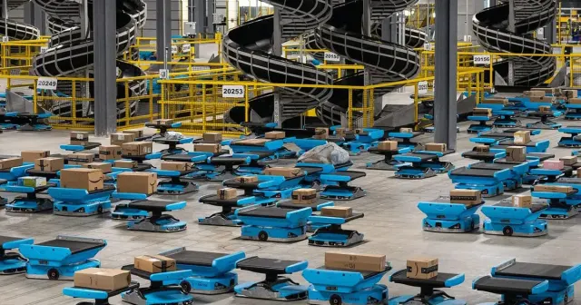 Amazon has passed 1 million robots, and a researcher is concerned about how close they work to employees