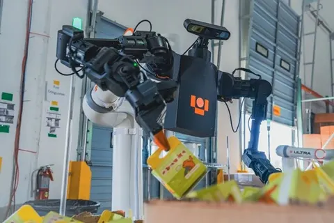 Warehouse robots: US company Ultra raises a Series A for its OP1 robot